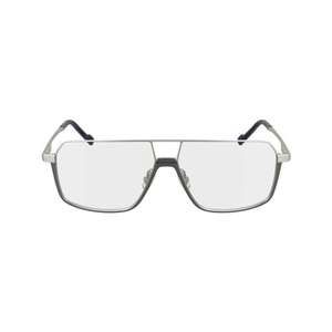 Zeiss ZS24157LPMAG SET Eyeglasses 048 Satin Silver Matte Blue 57mm